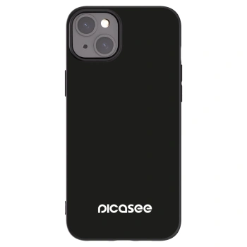 Picasee Apple iPhone 15 Plus Hülle - Schwarzes Silikon - Picasee