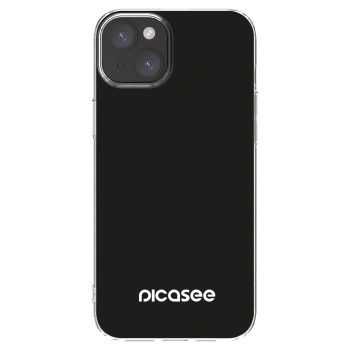 Picasee Apple iPhone 15 Plus Hülle - Transparentes Silikon - Picasee