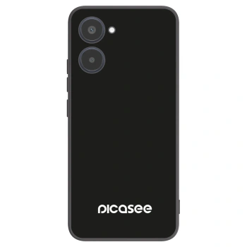 Picasee Realme 10 4G Hülle - Schwarzes Silikon - Picasee