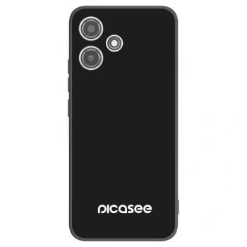 Picasee Xiaomi Redmi 12 5G Hülle - Schwarzes Silikon - Picasee