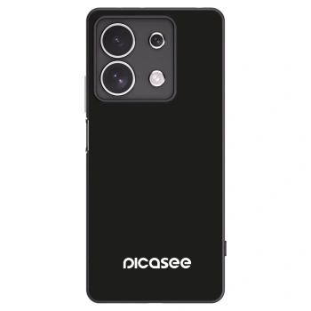 Picasee Xiaomi Redmi Note 13 4G Hülle - Schwarzes Silikon - Picasee