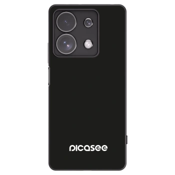Picasee Xiaomi Redmi Note 13 Pro 4G Hülle - Schwarzes Silikon - Picasee