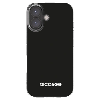 Picasee Apple iPhone 16 Hülle - Transparentes Silikon - Picasee