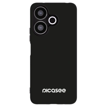 Picasee Xiaomi Redmi 13 4G Hülle - Schwarzes Silikon - Picasee