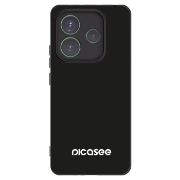 Picasee Xiaomi Redmi Note 14 5G Hülle - Schwarzes Silikon - Picasee