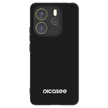 Picasee Xiaomi Redmi Note 14 4G Hülle - Schwarzes Silikon - Picasee
