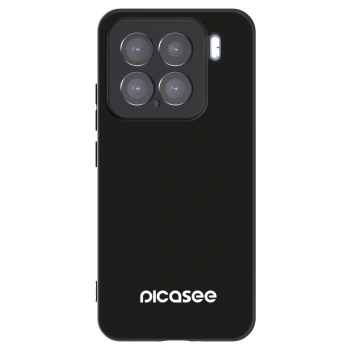 Picasee Xiaomi 15 Hülle - Schwarzes Silikon - Picasee
