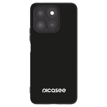 Picasee Honor X8c Hülle - Schwarzes Silikon - Picasee