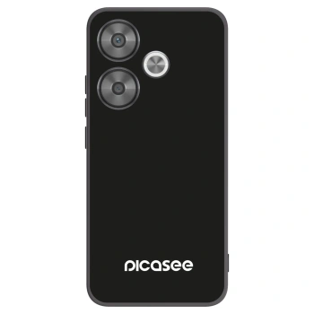 Picasee Xiaomi Poco F6 Hülle - Schwarzes Silikon - Picasee