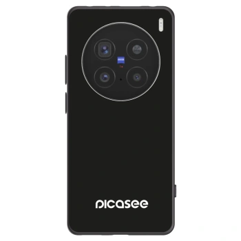Picasee Vivo X200 Pro Hülle - Schwarzes Silikon - Picasee