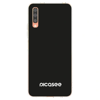 Picasee Samsung Galaxy A70 A705F Hülle - Transparentes Silikon - Picasee