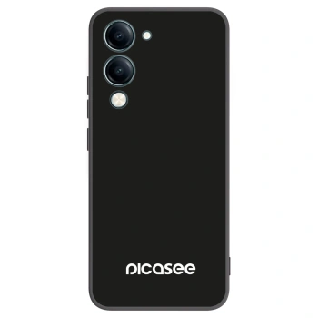 Picasee Vivo Y29s 5G Hülle - Schwarzes Silikon - Picasee