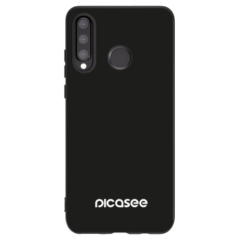 Picasee Huawei P30 Lite Hülle - Schwarzes Silikon - Picasee
