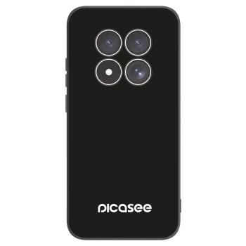 Picasee Xiaomi Redmi Note 15 Pro 5G Hülle - Schwarzes Silikon - Picasee