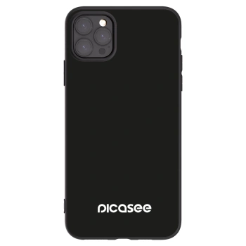 Picasee Apple iPhone 11 Pro Max Hülle - Schwarzes Silikon - Picasee