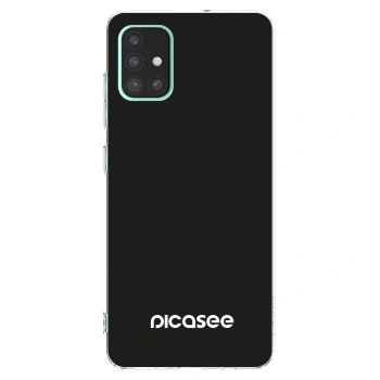 Picasee Samsung Galaxy A51 A515F Hülle - Transparentes Silikon - Picasee