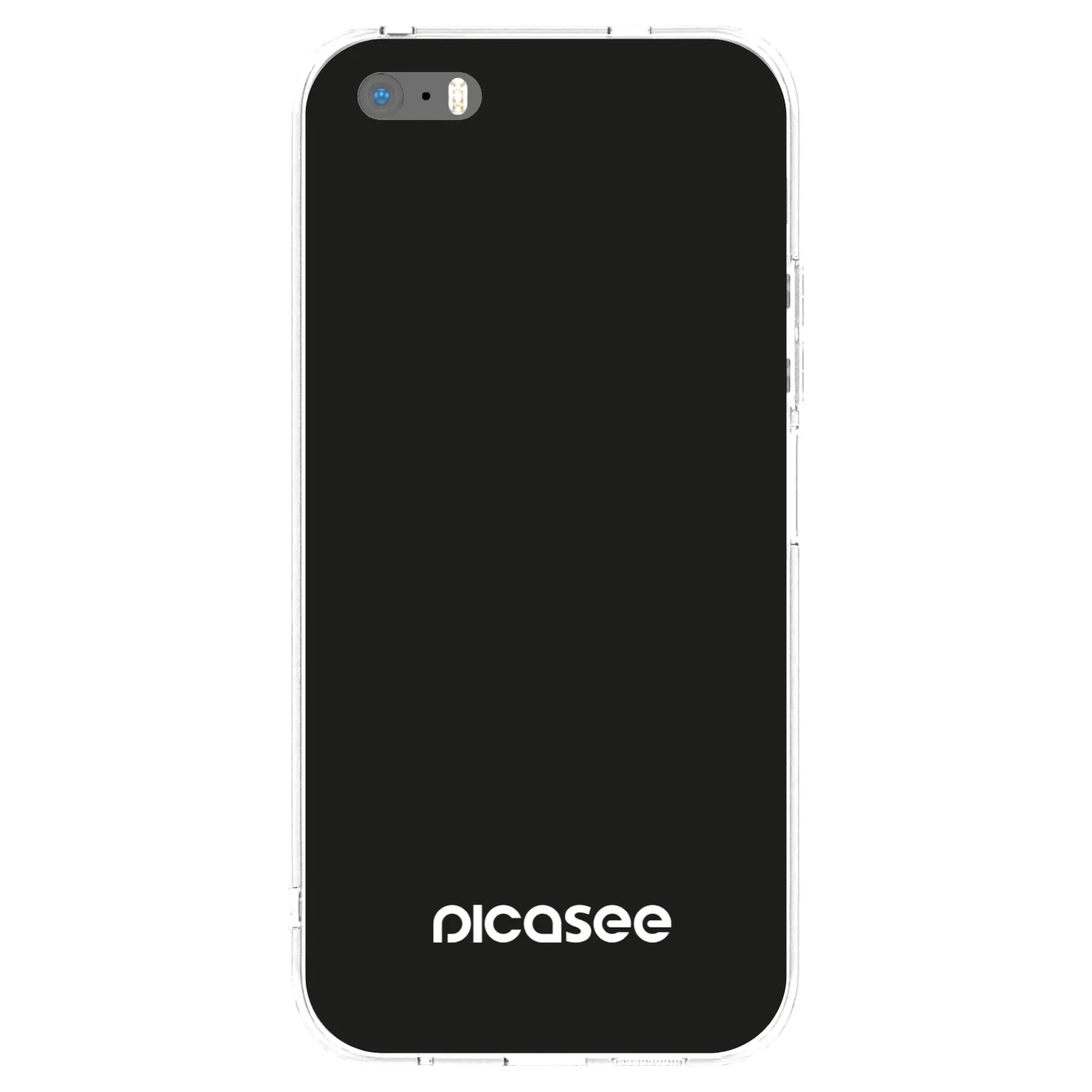 Picasee Apple iPhone 5/5S/SE Hülle - Transparentes Silikon - Picasee