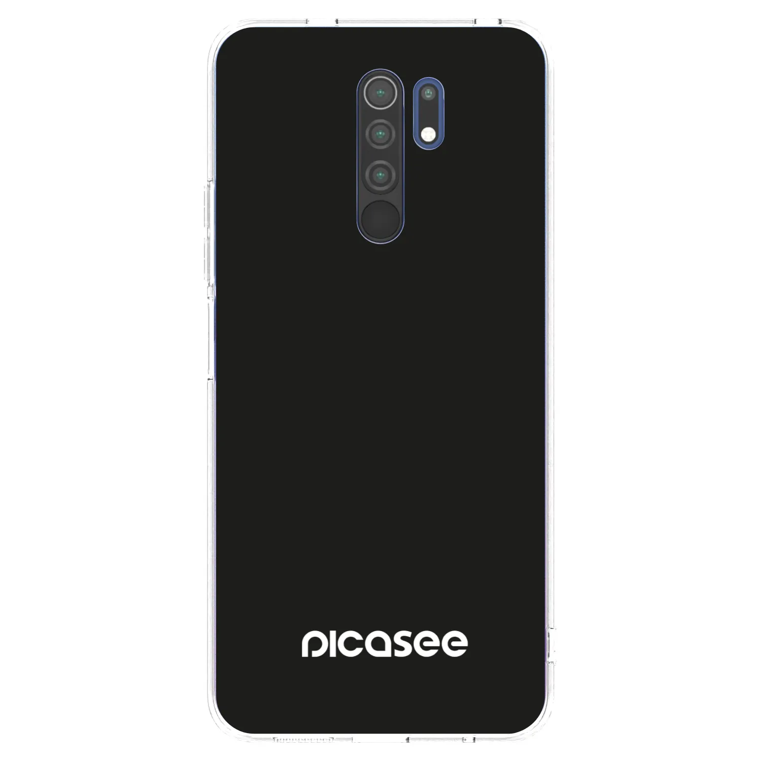 Picasee Xiaomi Redmi 9 Hülle - Transparentes Silikon - Picasee