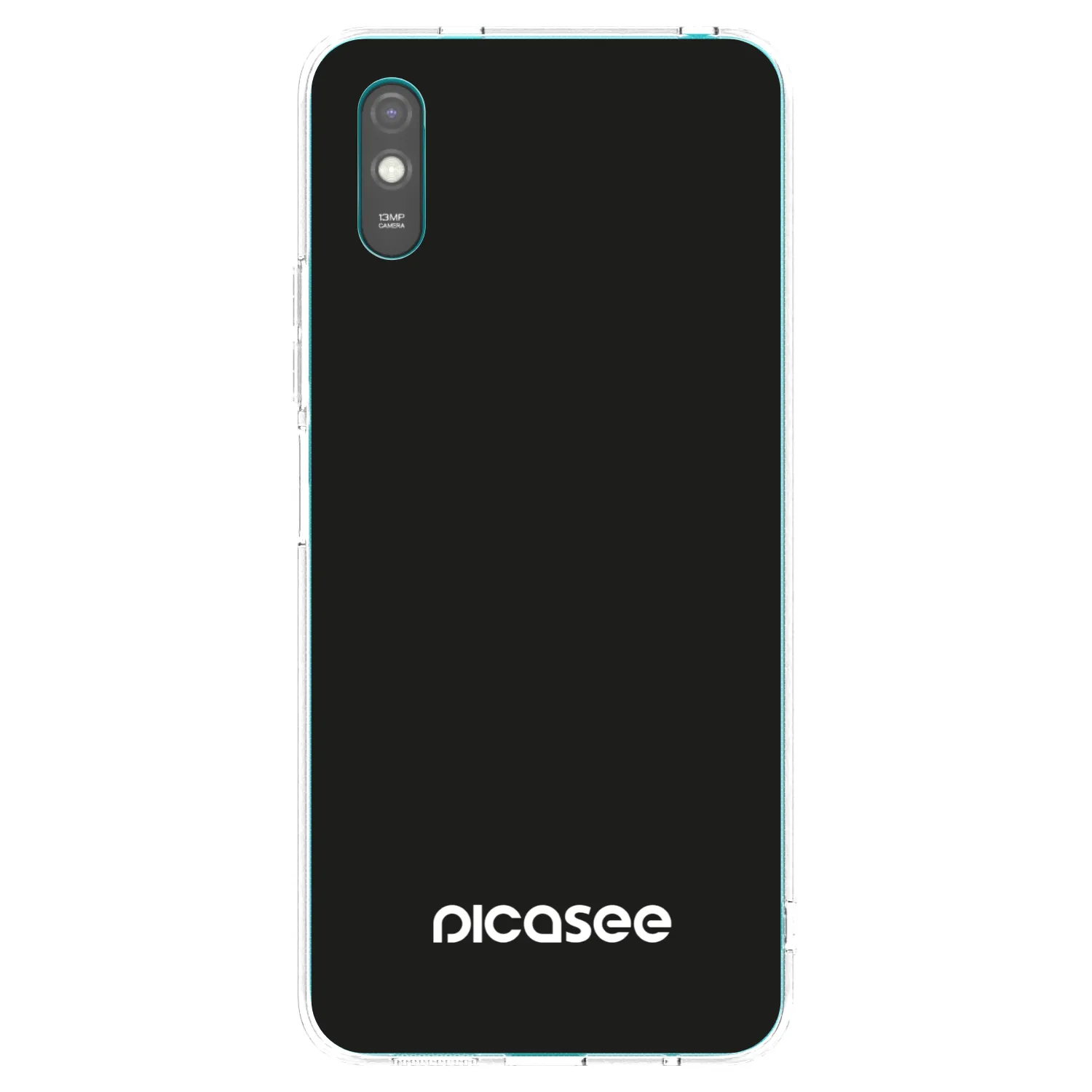 Picasee Xiaomi Redmi 9A Hülle - Transparentes Silikon - Picasee