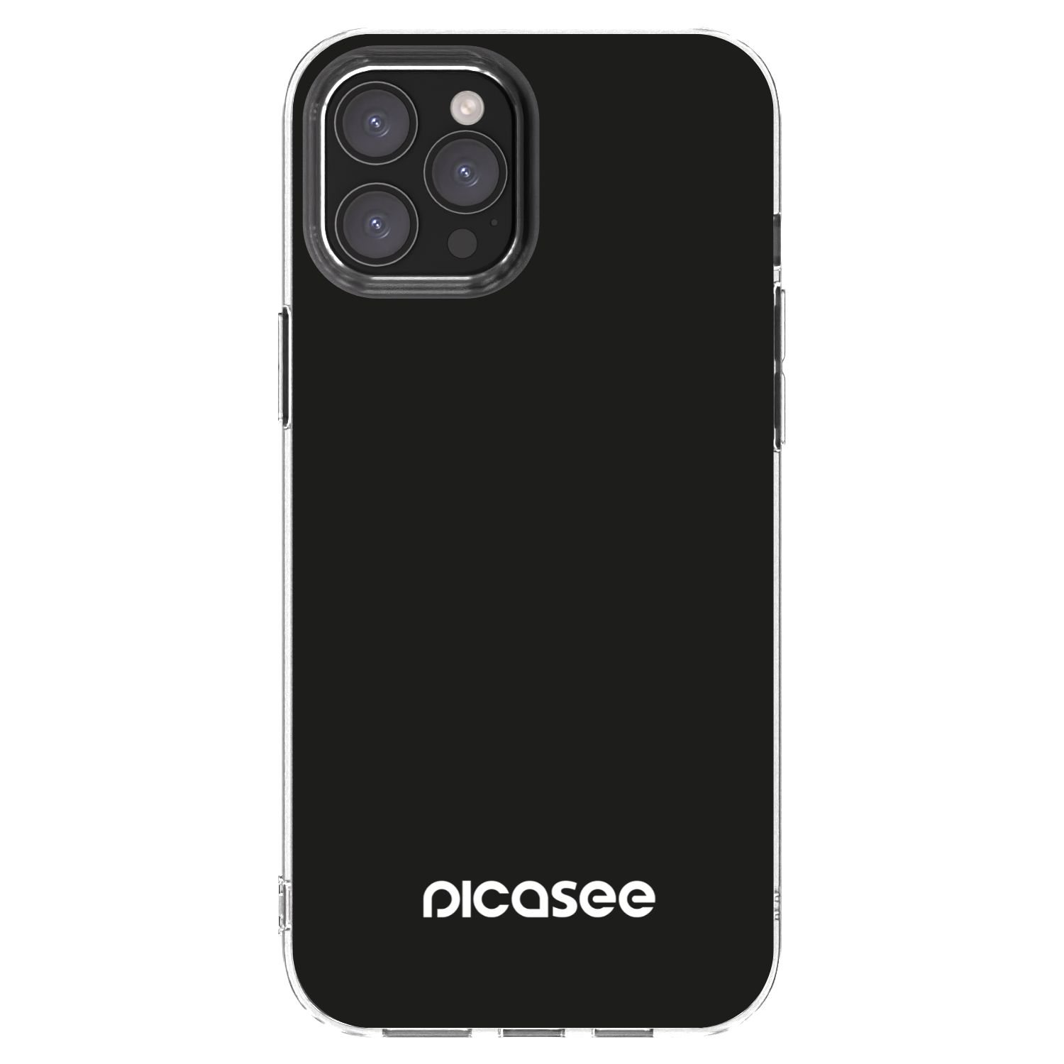 Picasee Apple iPhone 12 Pro Max Hülle - Transparentes Silikon - Picasee