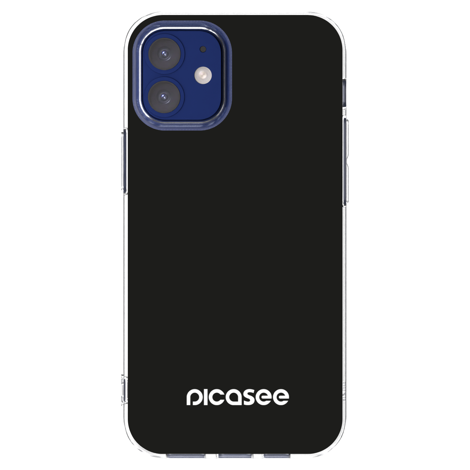 Picasee Apple iPhone 12 mini Hülle - Transparentes Silikon - Picasee