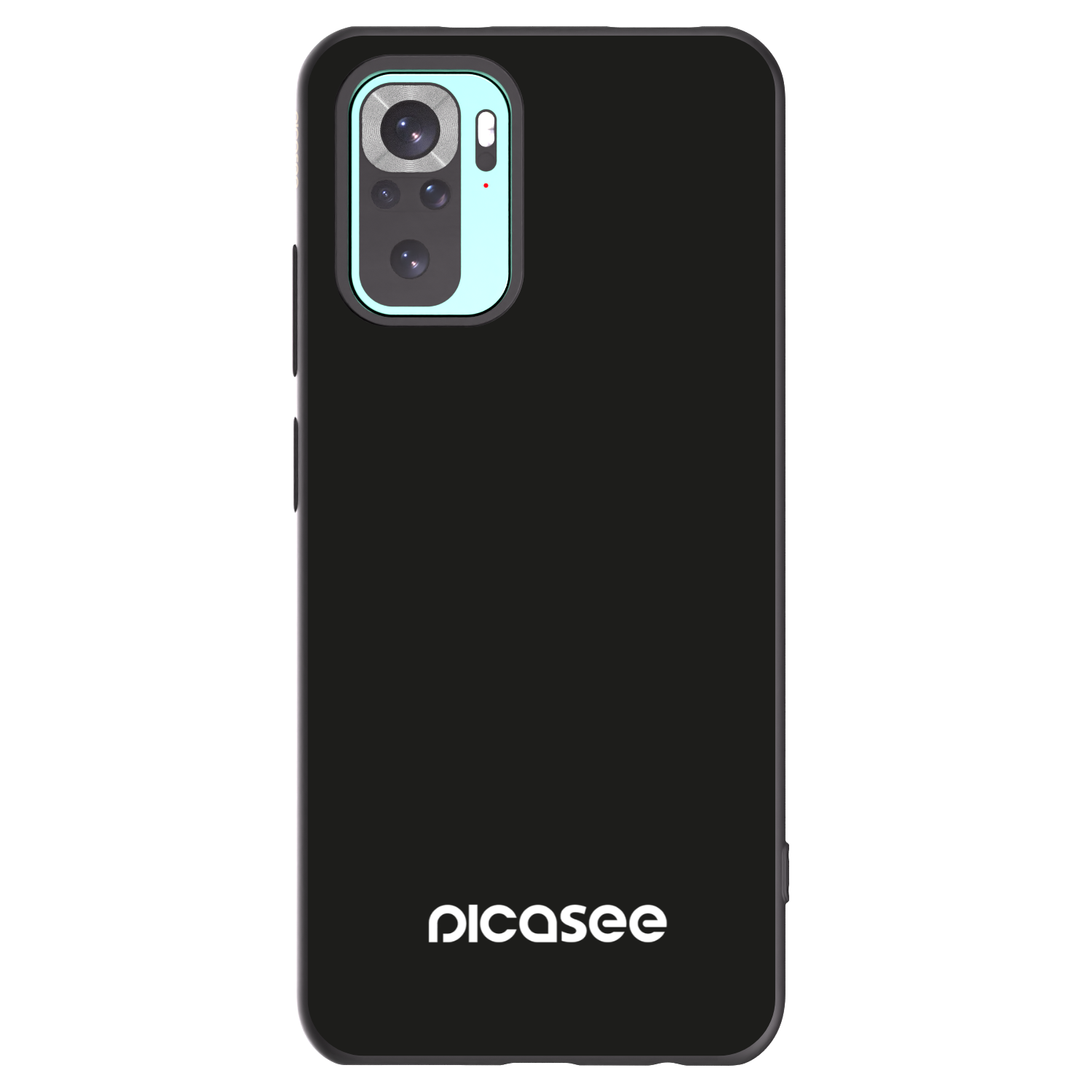 Picasee Xiaomi Redmi Note 10 Pro Hülle - Schwarzes Silikon - Picasee