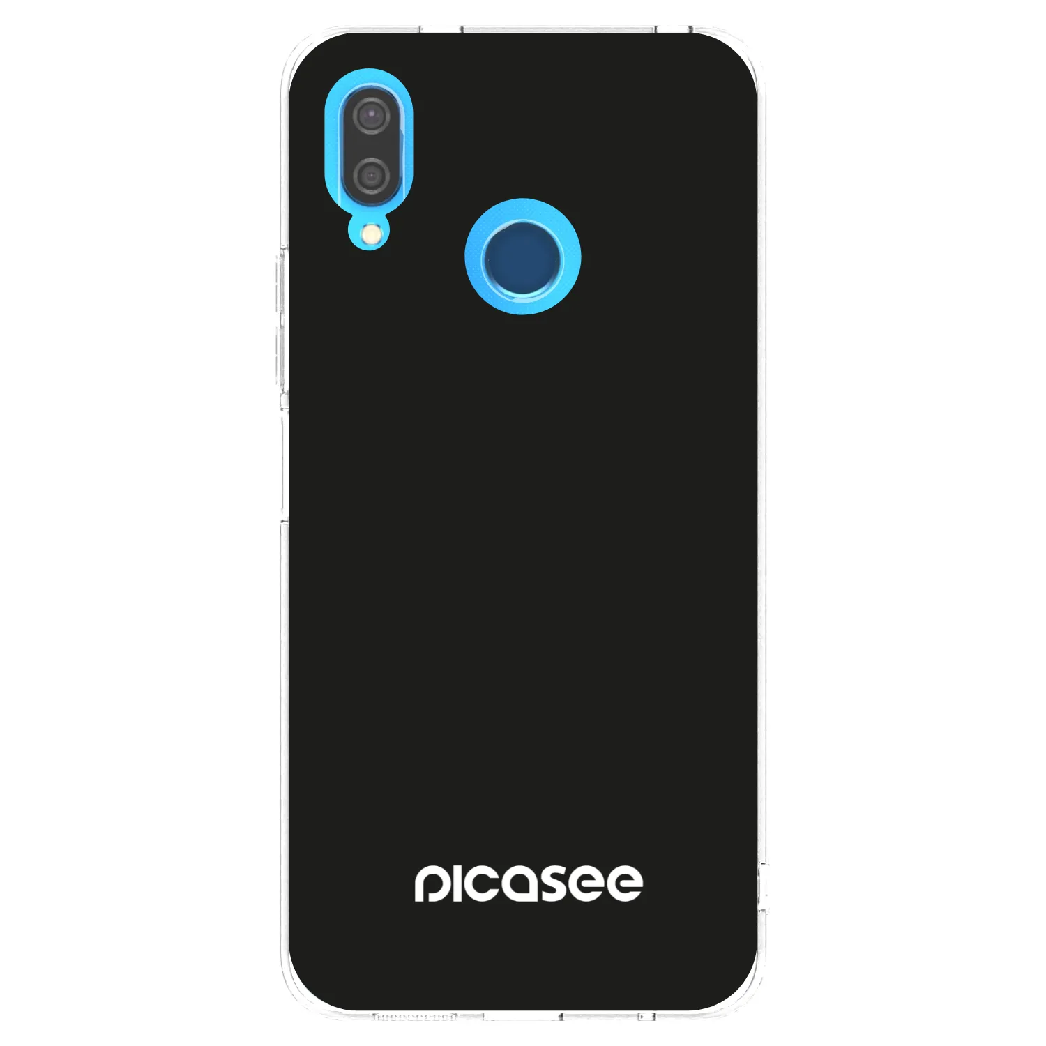 Picasee Huawei P20 Lite Hülle - Transparentes Silikon - Picasee