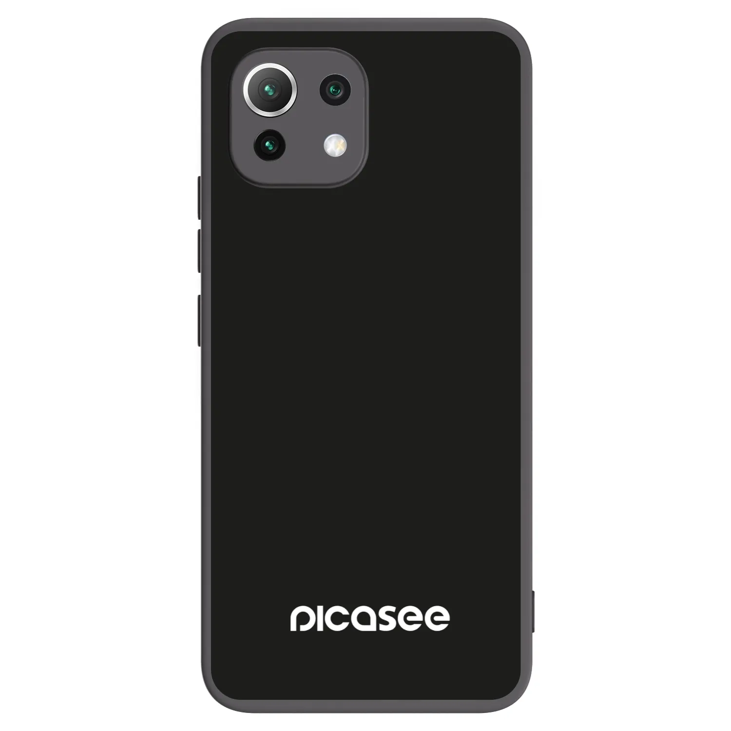 Picasee Xiaomi Mi 11 Lite Hülle - Schwarzes Silikon - Picasee