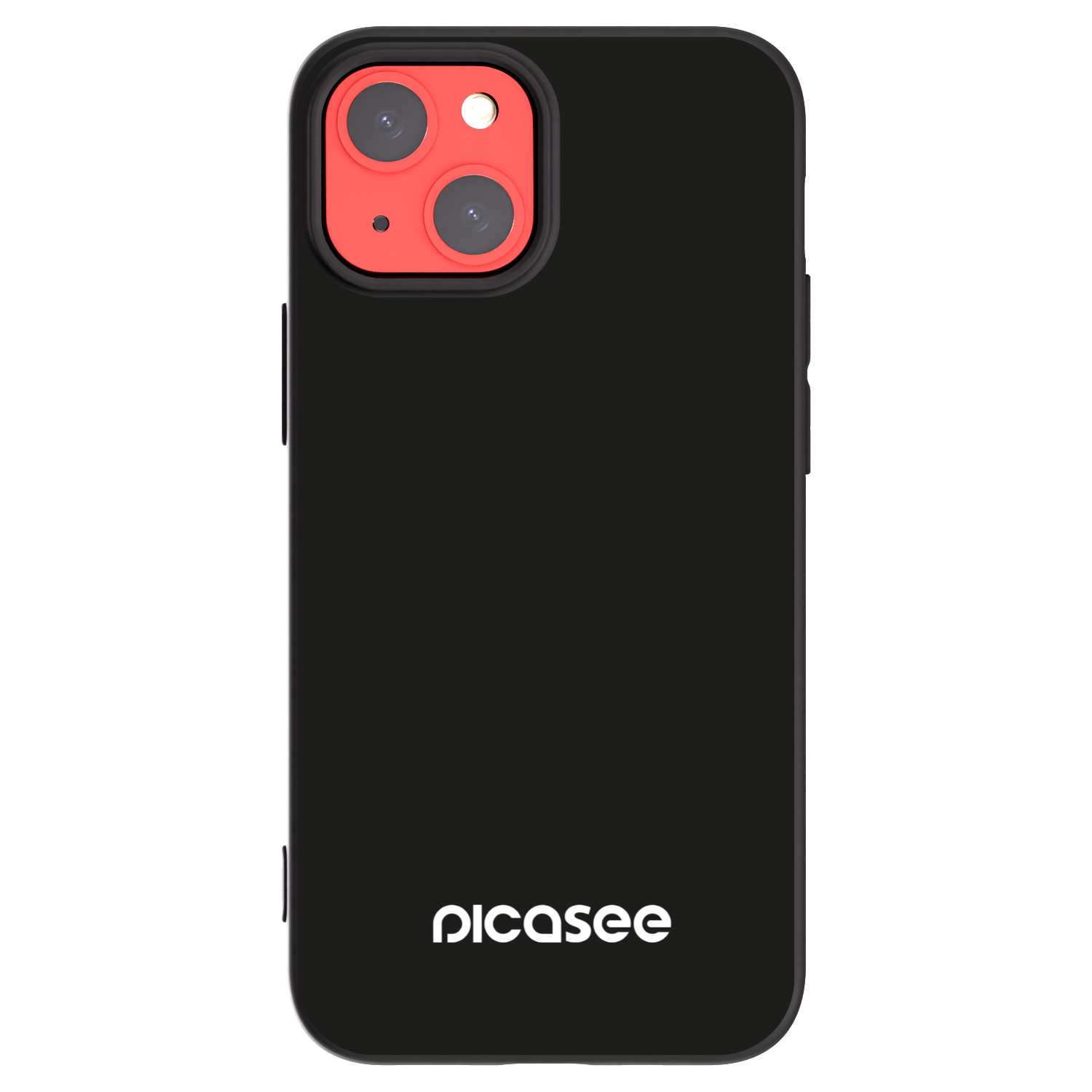Picasee Apple iPhone 13 mini Hülle - Schwarzes Silikon - Picasee