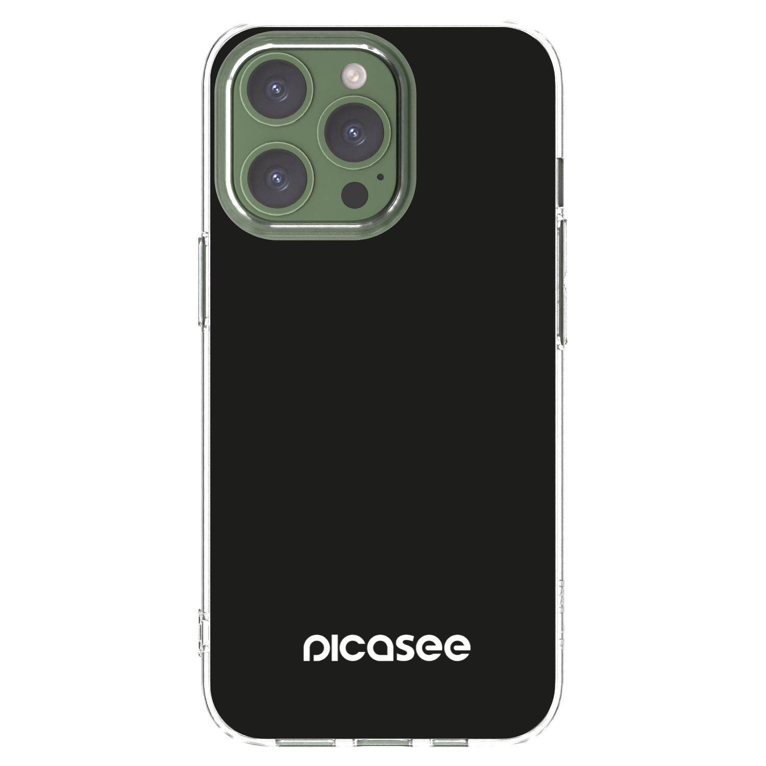 Picasee Apple iPhone 13 Pro Hülle - Transparentes Silikon - Picasee