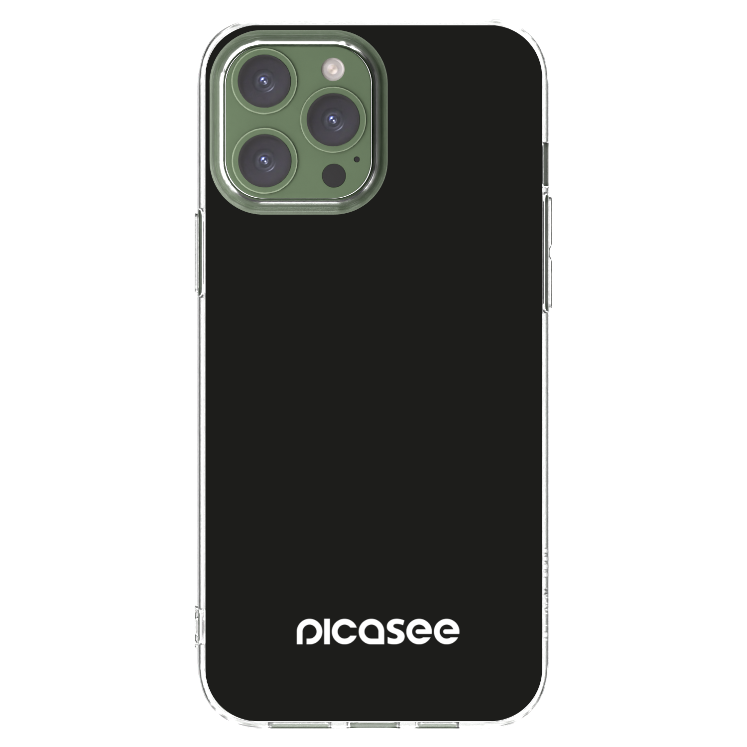 Picasee Apple iPhone 13 Pro Max Hülle - Transparentes Silikon - Picasee