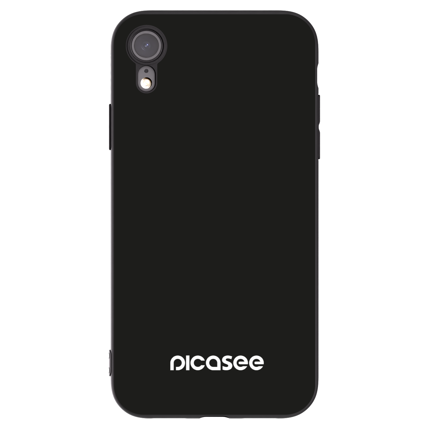 Picasee Apple iPhone XR Hülle - Schwarzes Silikon - Picasee