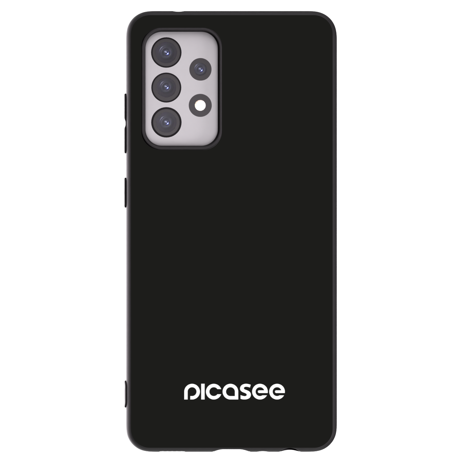 Picasee Samsung Galaxy A52s 5G A528B Hülle - Schwarzes Silikon - Picasee
