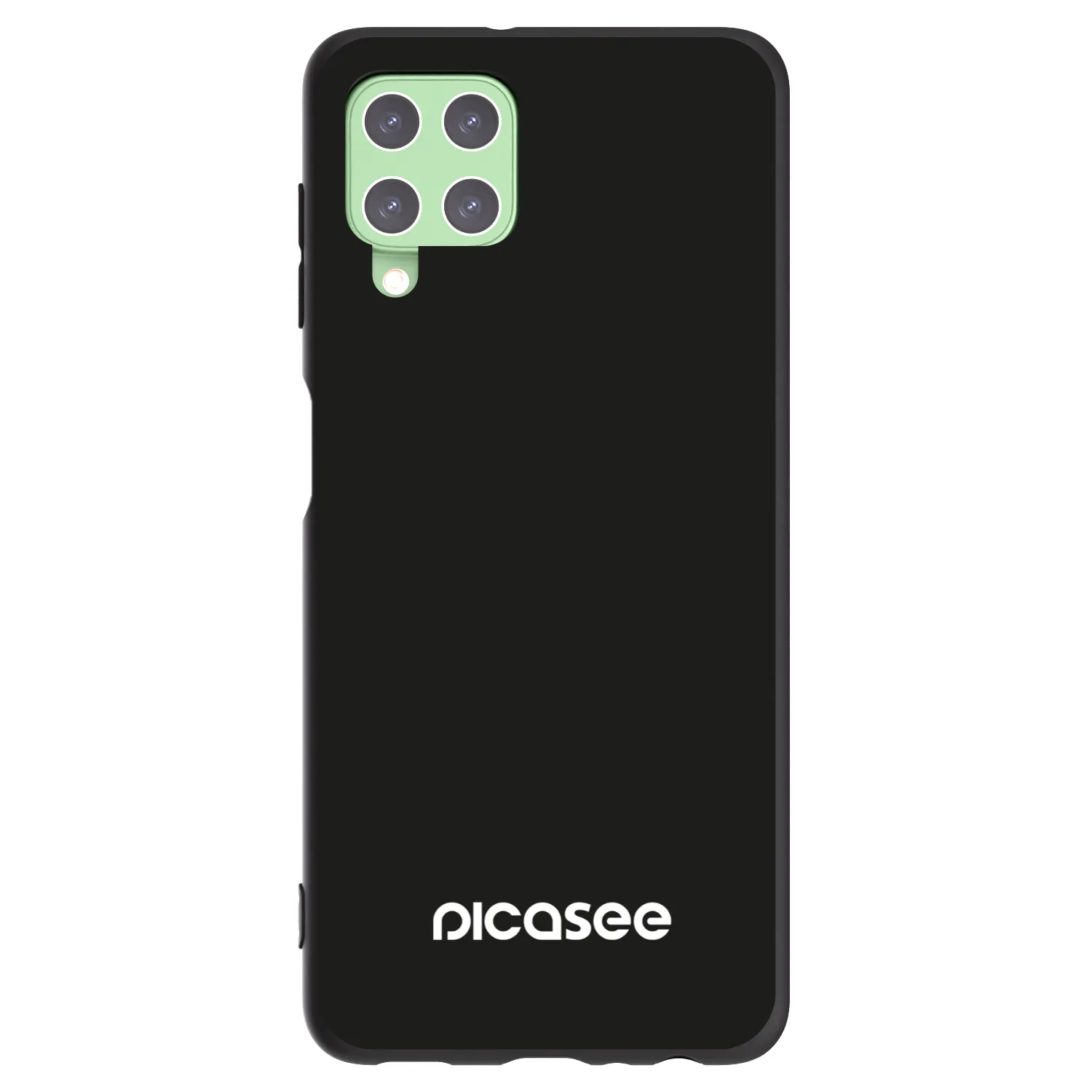 Picasee Samsung Galaxy A22 A225F 4G Hülle - Schwarzes Silikon - Picasee