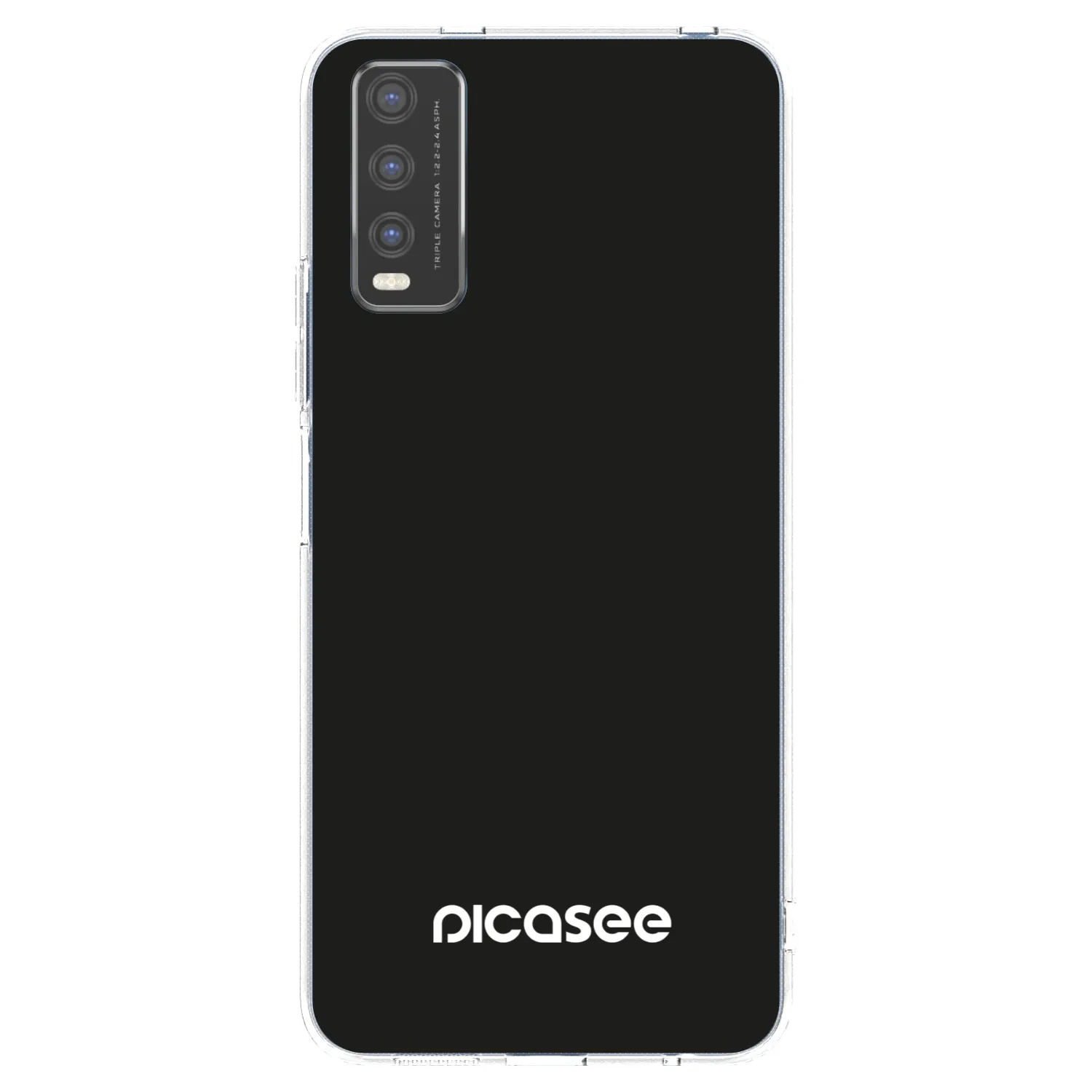 Picasee Vivo Y20s Hülle - Transparentes Silikon - Picasee