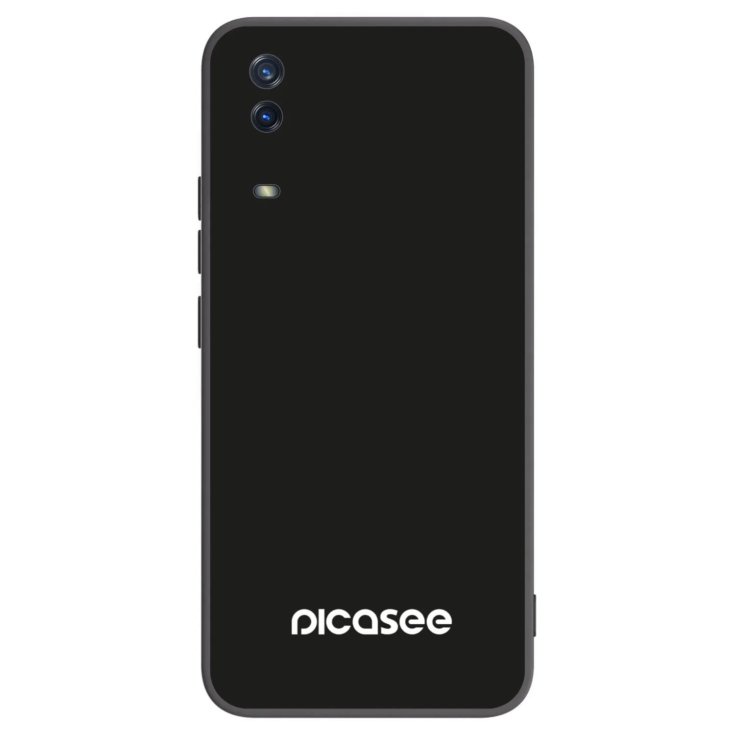 Picasee Vivo Y11s Hülle - Schwarzes Silikon - Picasee