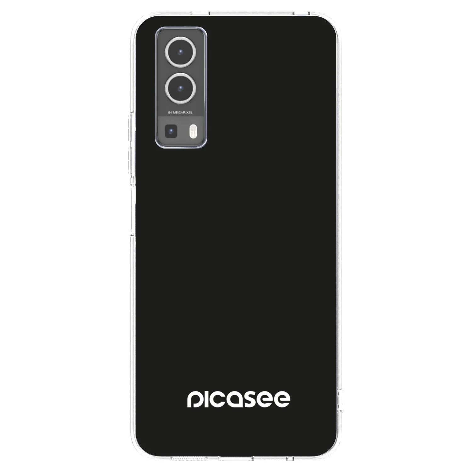 Picasee Vivo Y72 5G Hülle - Transparentes Silikon - Picasee