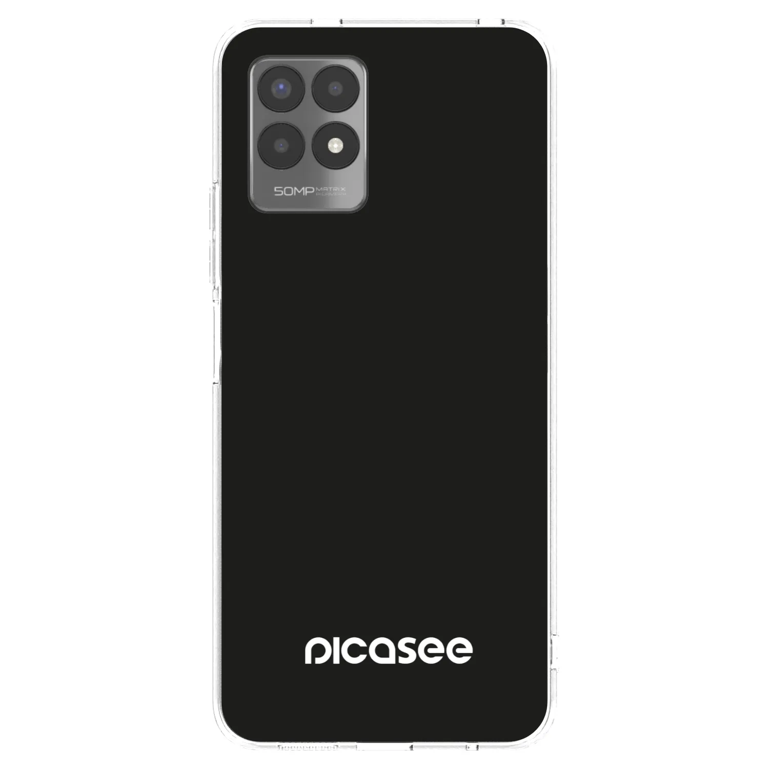 Picasee Realme 8i Hülle - Transparentes Silikon - Picasee