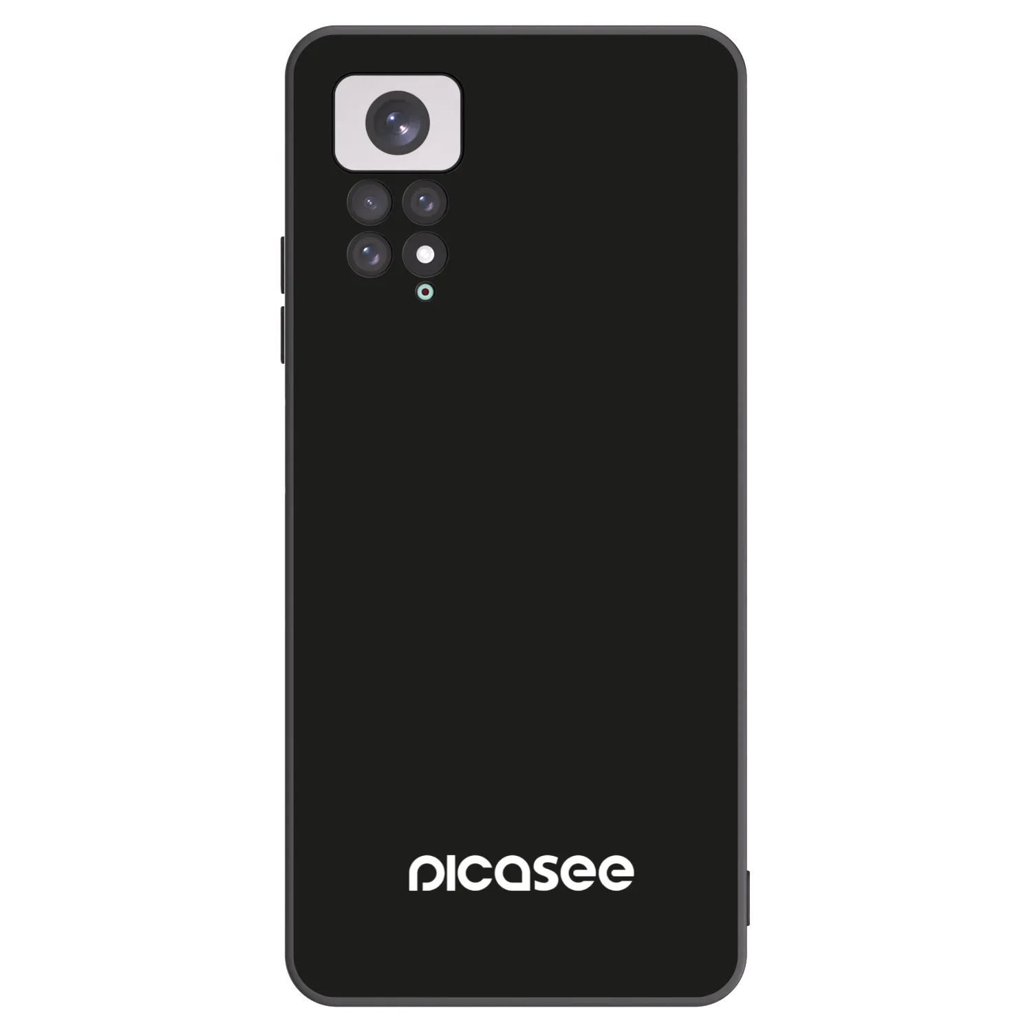 Picasee Xiaomi Redmi Note 11 Hülle - Schwarzes Silikon - Picasee