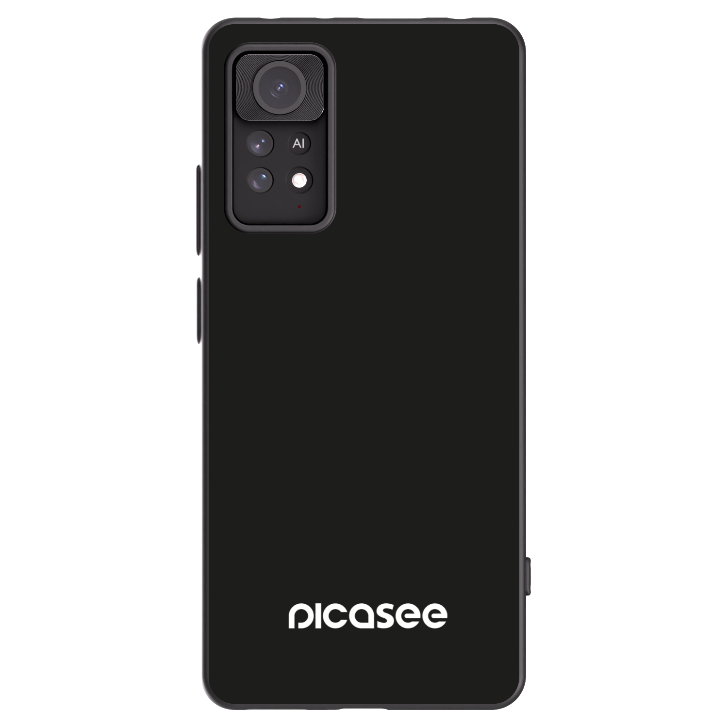 Picasee Xiaomi Redmi Note 11 Pro Hülle - Schwarzes Silikon - Picasee