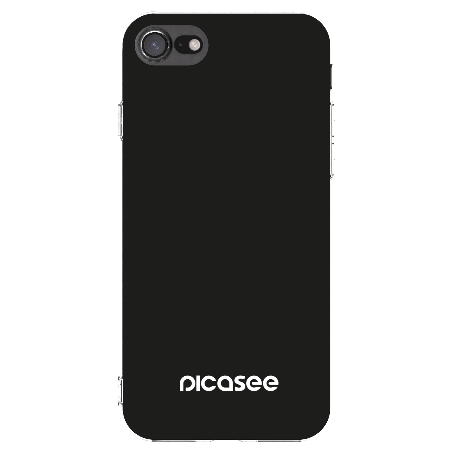 Picasee Apple iPhone SE 2022 Hülle - Transparentes Silikon - Picasee