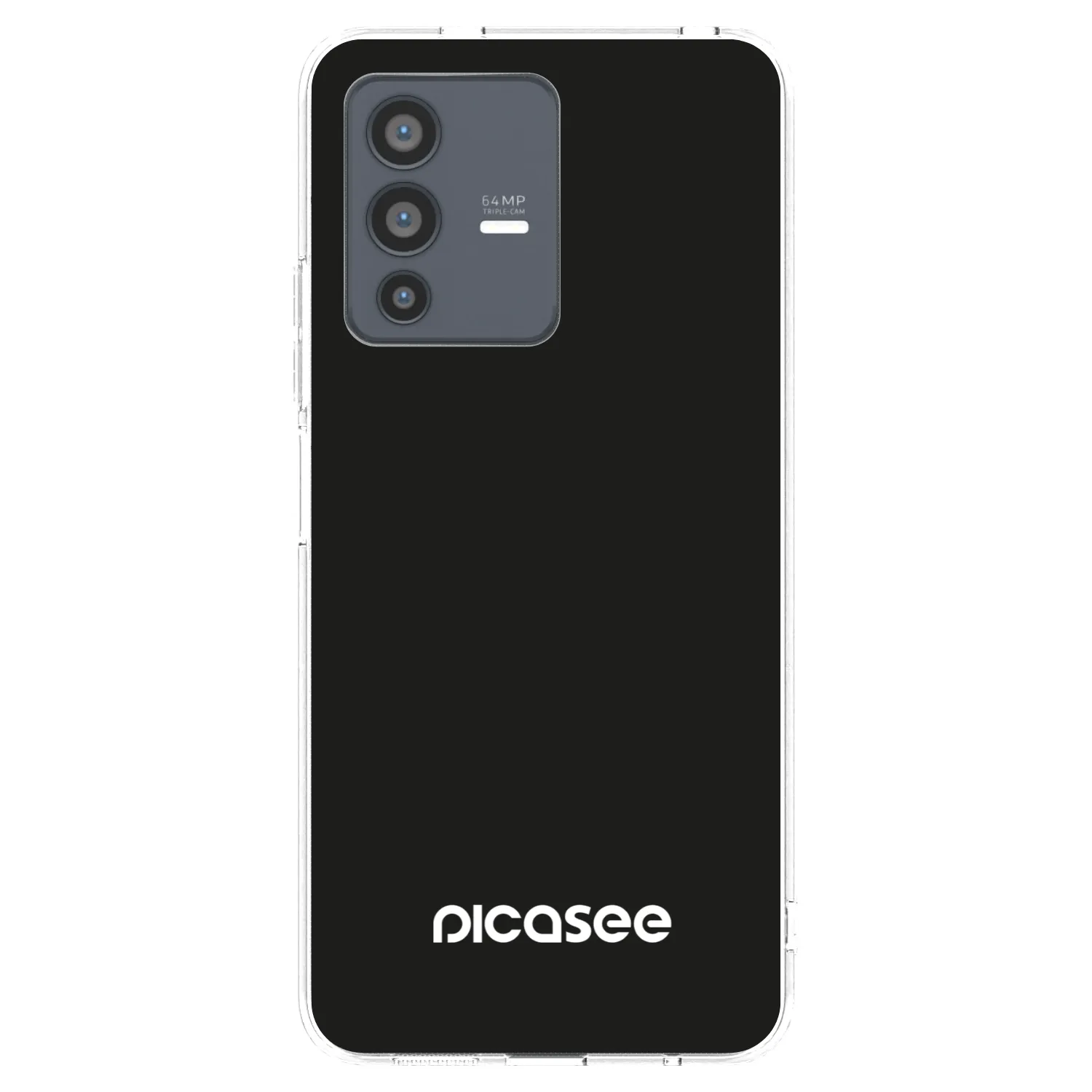 Picasee Vivo V23 5G Hülle - Transparentes Silikon - Picasee