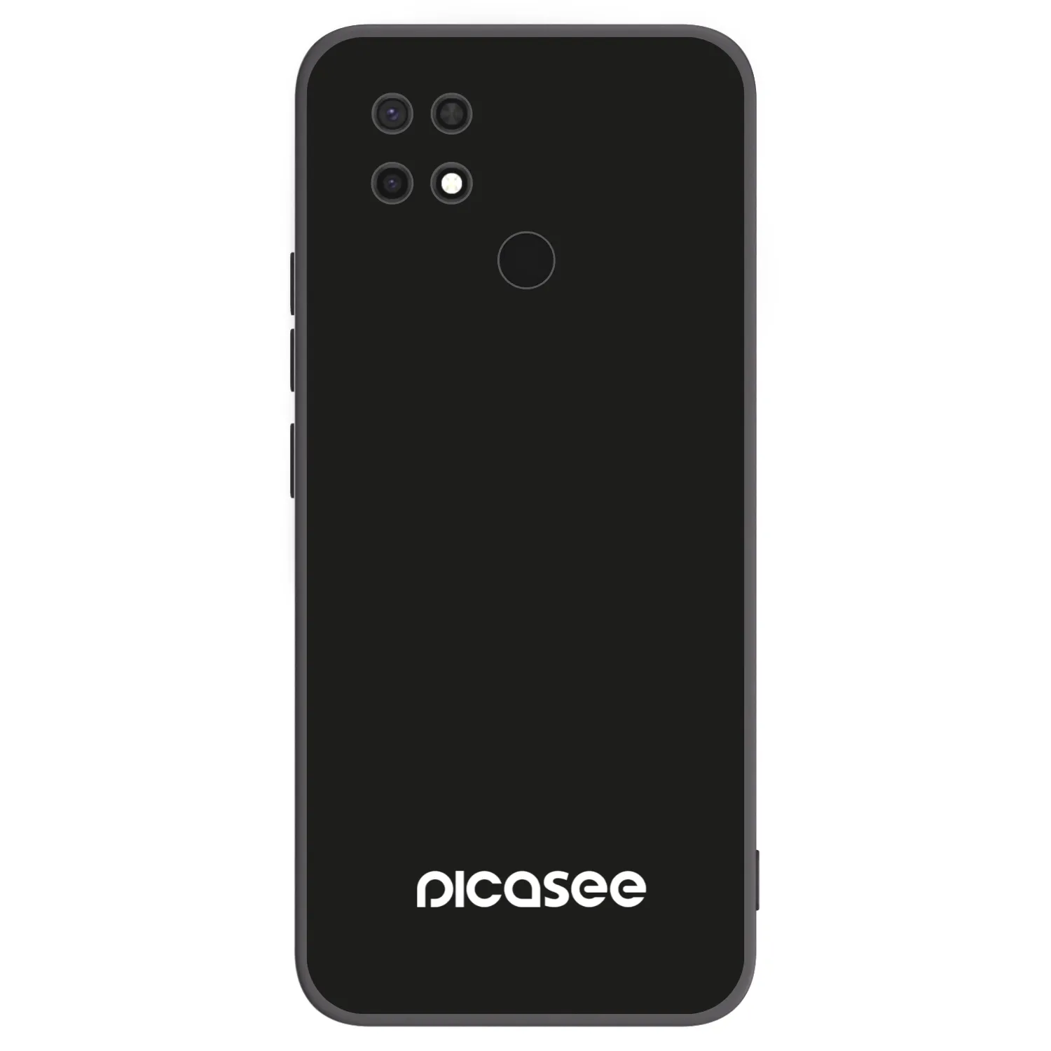 Picasee Xiaomi Redmi 10C Hülle - Schwarzes Silikon - Picasee