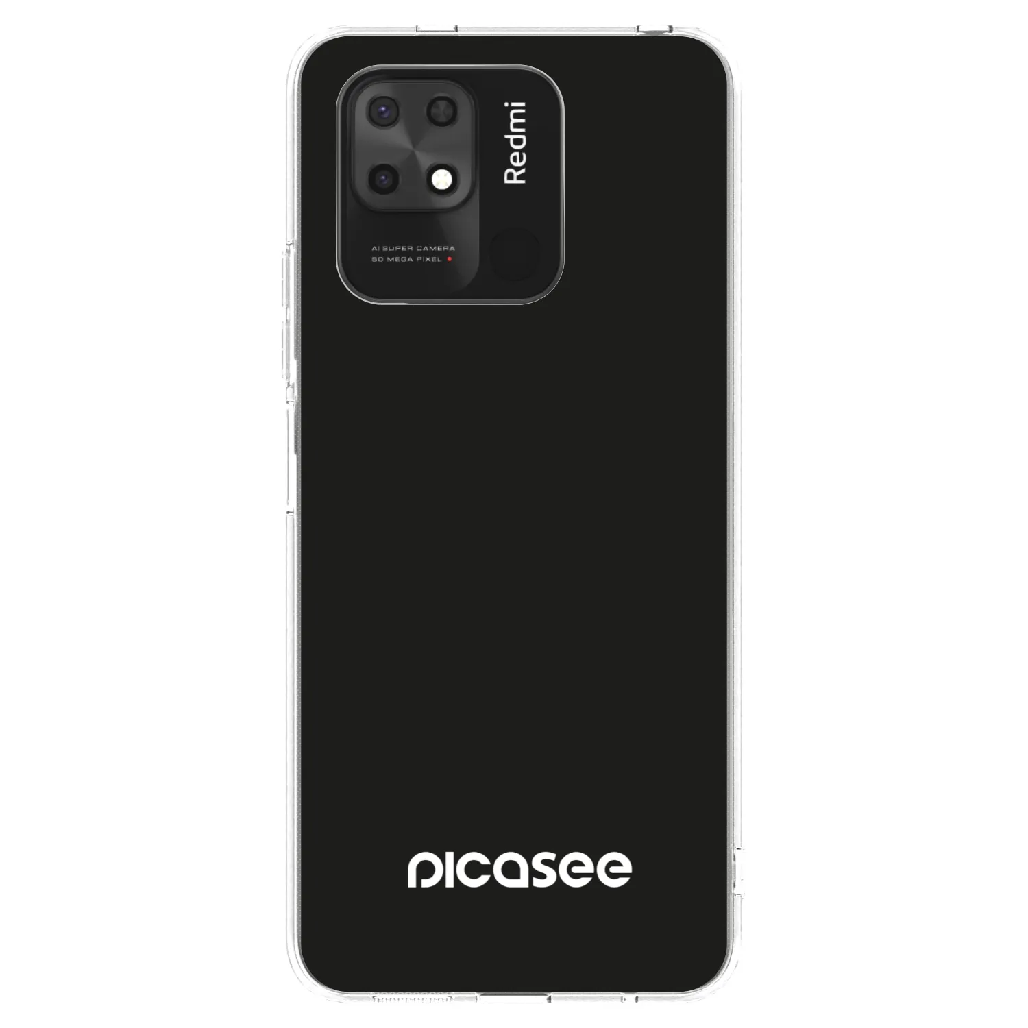 Picasee Xiaomi Redmi 10C Hülle - Transparentes Silikon - Picasee