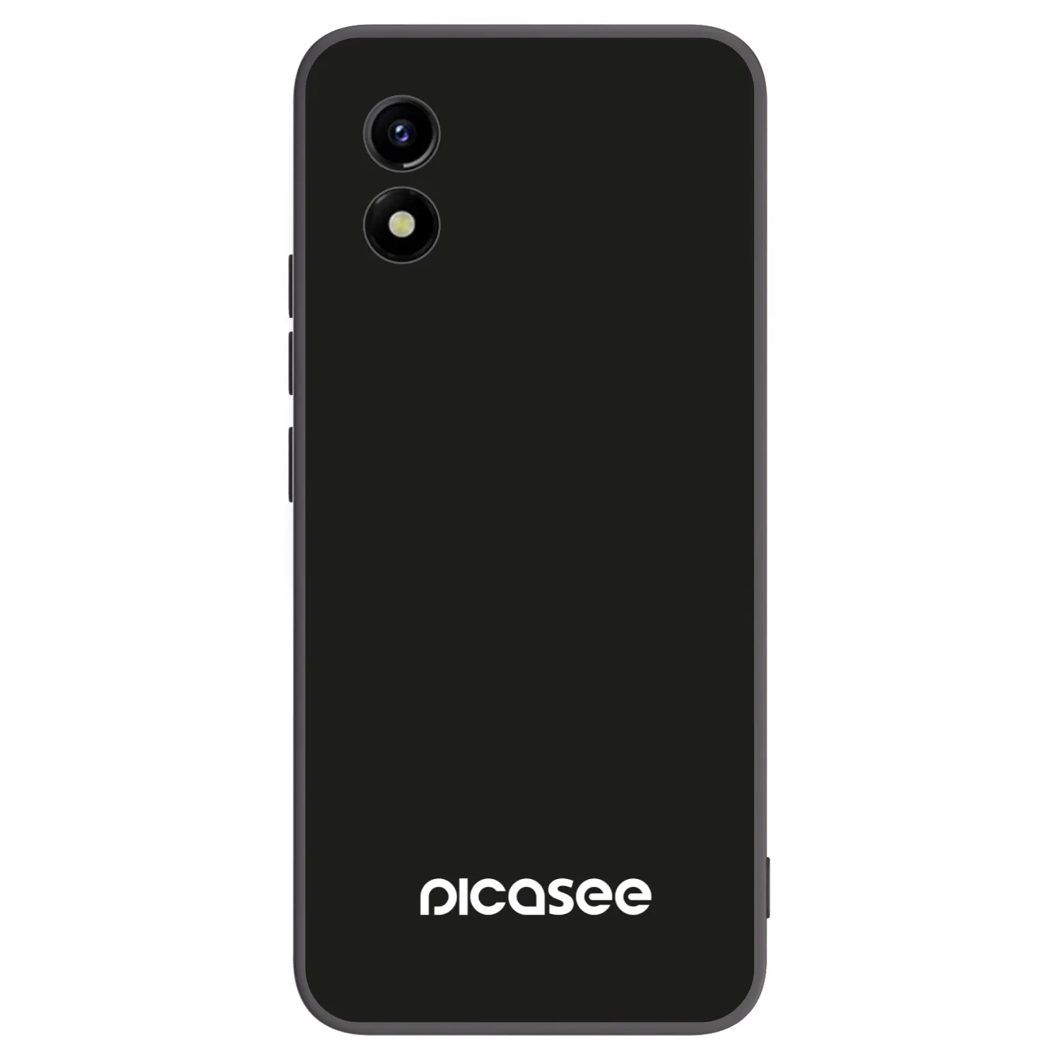 Picasee Vivo Y01 Hülle - Schwarzes Silikon - Picasee