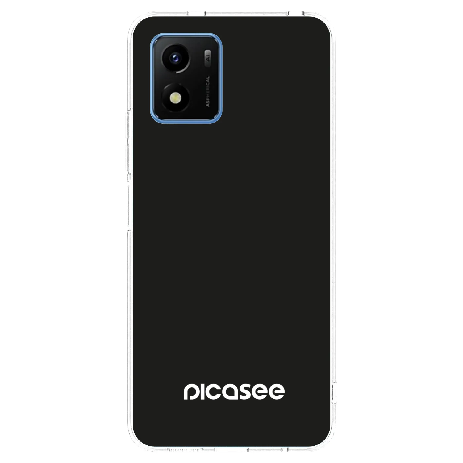 Picasee Vivo Y01 Hülle - Transparentes Silikon - Picasee