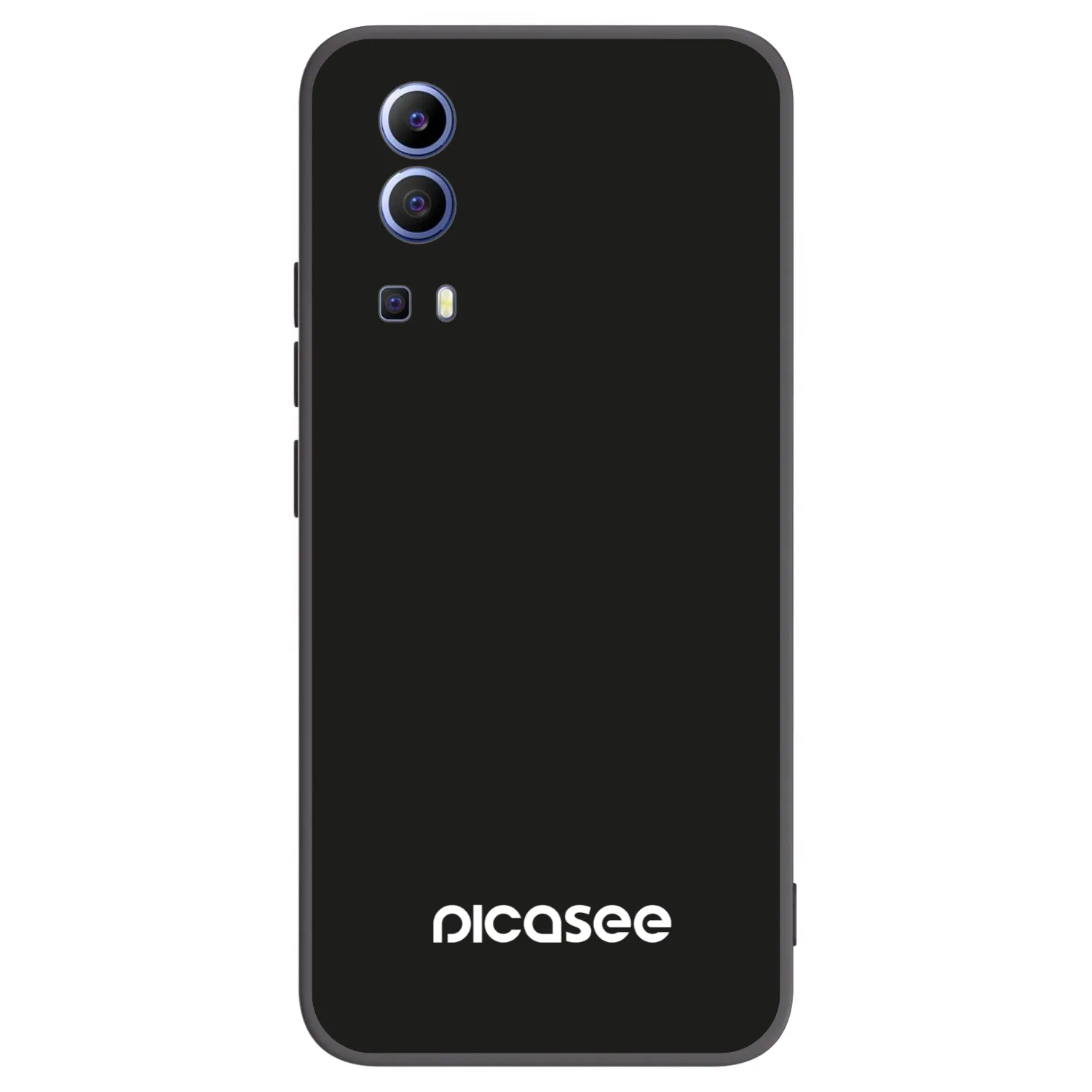Picasee Vivo Y52 5G Hülle - Schwarzes Silikon - Picasee