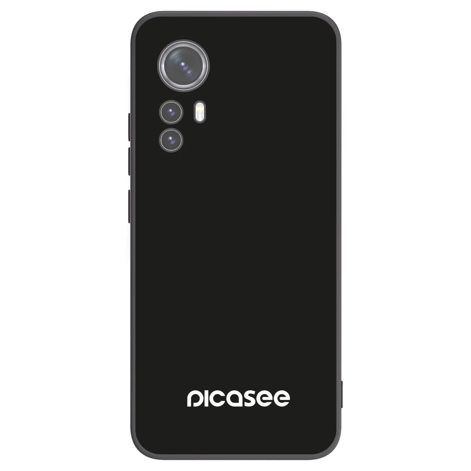 Picasee Xiaomi 12X Hülle - Schwarzes Silikon - Picasee