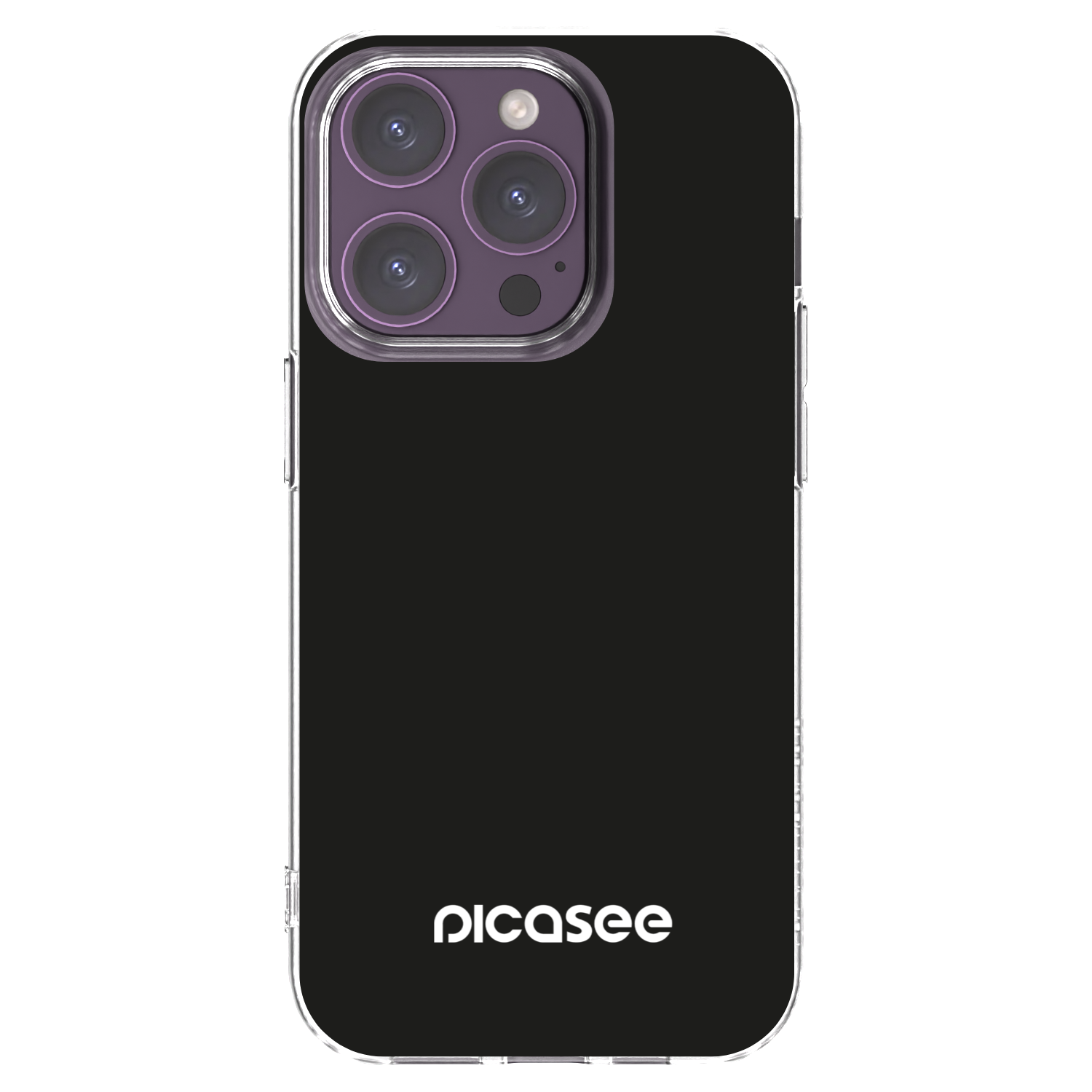 Picasee Apple iPhone 14 Pro Hülle - Transparentes Silikon - Picasee