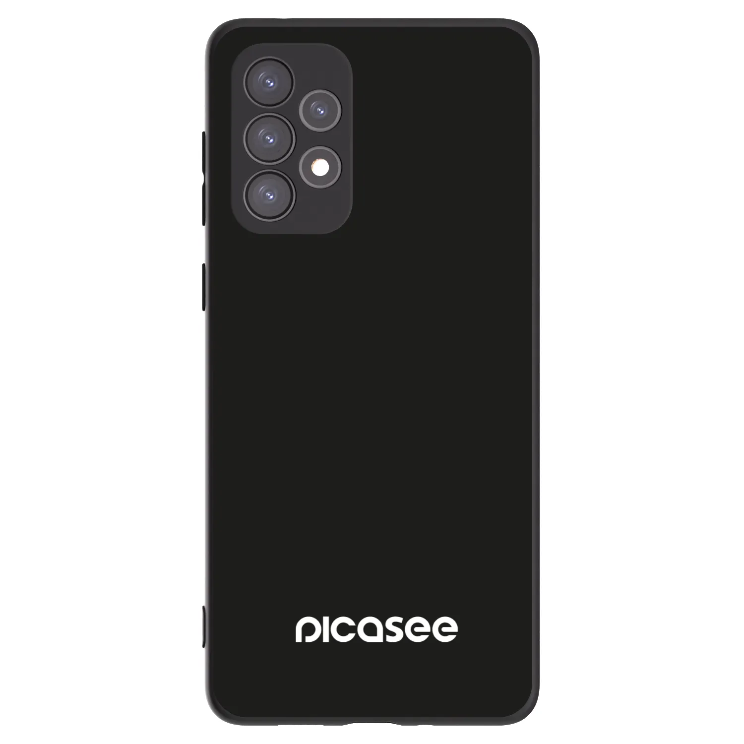 Picasee Samsung Galaxy A73 5G Hülle - Schwarzes Silikon - Picasee